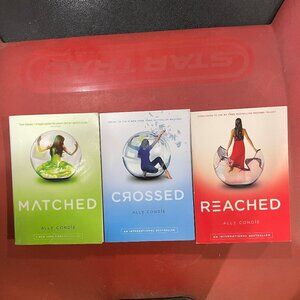 Matched Trilogy Lot of 3 Paperbacks Matched, Crossed & Reached Very Good / Good